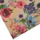 Бумага упаковочная крафтовая «Весенние цветы», 50 × 70 см - Фото 3