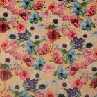 Бумага упаковочная крафтовая «Весенние цветы», 50 × 70 см - Фото 2