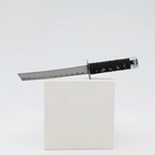 Сувенирное оружие «Катана»,  чёрные ножны с узорами в виде дракона, 47 см - фото 8641583