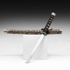 Сувенирное оружие «Катана», чёрные ножны с узорами в виде дракона, 70 см - фото 291965370