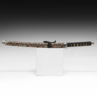 Макет оружия «Сувенирная катана. Ярость», чёрные ножны с узорами в виде дракона, 70 см - Фото 2