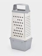 Тёрка с контейнером КВАРЦ «Универсал», 4 грани, 450 мл, 27×12 см, металл, МИКС - Фото 12