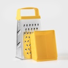 Тёрка с контейнером КВАРЦ «Универсал», 4 грани, 450 мл, 27×12 см, металл, МИКС - Фото 5