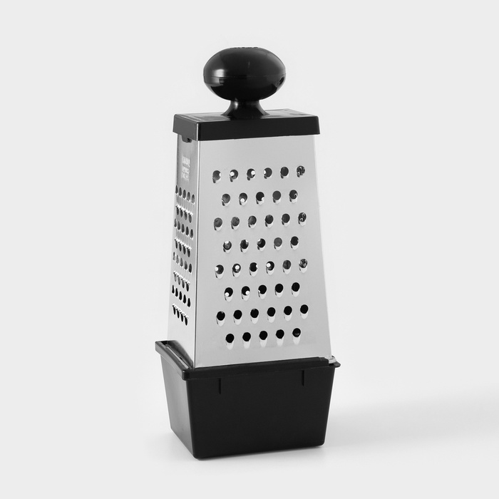 Тёрка «Комфорт», 4 грани, с контейнером 450 мл, 28×12×9 см, цвет МИКС - Фото 1