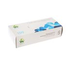 Перчатки нитриловые неопудренные удлиненные «Люкс», размер S, 100 шт/уп, цвет голубой - Фото 2