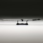 Сувенирное оружие «Катана», на подставке, серые ножны под змеиную кожу, 89 см - Фото 3