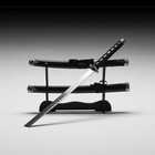 Макет оружия «Сувенирные катаны на подставке 2в1. Змей», подарочный набор, ножны кожзам, 47 см; 70 см - Фото 1