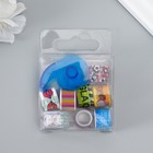 Клейкая лента декоративная с держателем, набор 8 шт., ш. 1.2 см, дл. 2.8 м, МИКС - Фото 6