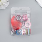 Клейкая лента декоративная с держателем, набор 8 шт., ш. 1.2 см, дл. 2.8 м, МИКС - Фото 7