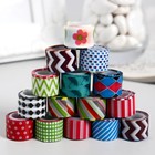 Клейкая лента в банке (набор 90 шт) ширина 1,2 см длина 2,8 метра МИКС - Фото 2