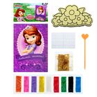 Фреска-открытка "Любимой мамочке" София Прекрасная + 9 цветов песка по 2 грамм, стек, блестки 2 гр - Фото 1