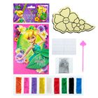 Фреска-открытка "Ты лучше всех" Феи: Динь-Динь + 9 цветов песка по 2 грамм, стек, блестки 2 гр 15 - Фото 1