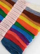 Нитки мулине №2, 8±1 м, набор 12 шт., разноцветные - Фото 2