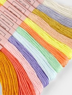 Нитки мулине №6, 8±1 м, набор 12 шт., разноцветные - Фото 2