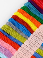 Нитки мулине, №1 - №5, 8±1 м, набор 24 шт., разноцветные - Фото 3