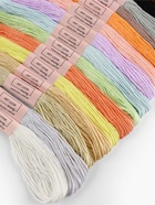 Нитки мулине, №3/4, 8±1 м, набор 24 шт., разноцветные - Фото 3