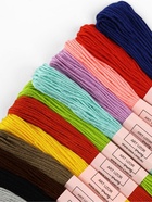 Нитки мулине, №3/4, 8±1 м, набор 24 шт., разноцветные - Фото 2