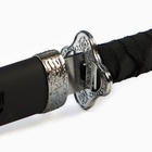 Макет оружия «Сувенирные катаны на подставке 3в1. Классик», подарочный набор, ножны кожзам, чёрный, 47 см; 70 см; 89 см - Фото 4