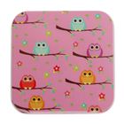 Шкатулка металл "Совята на ветке" МИКС 6,5х6,5х4,5 см - Фото 3