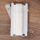 Кружево эластичное, 30 мм × 10 ± 1 м, цвет айвори - Фото 2