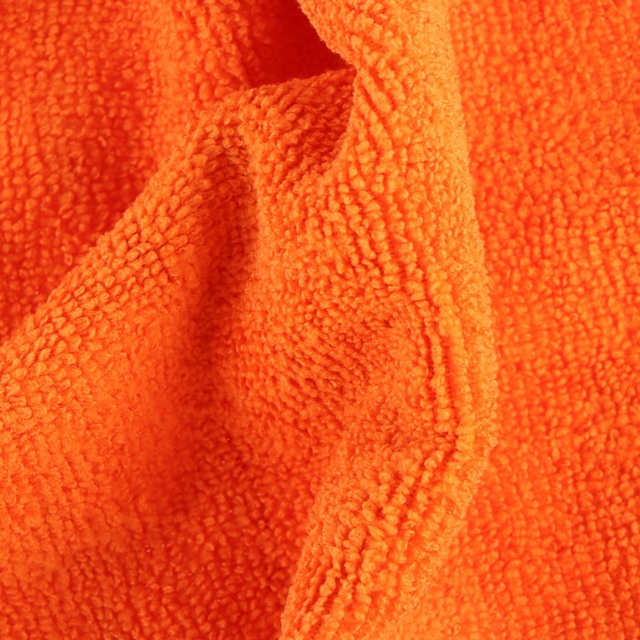 Салфетка Airline из микрофибры и коралловой ткани, оранжевая, 35х40 см - фото 1908294511