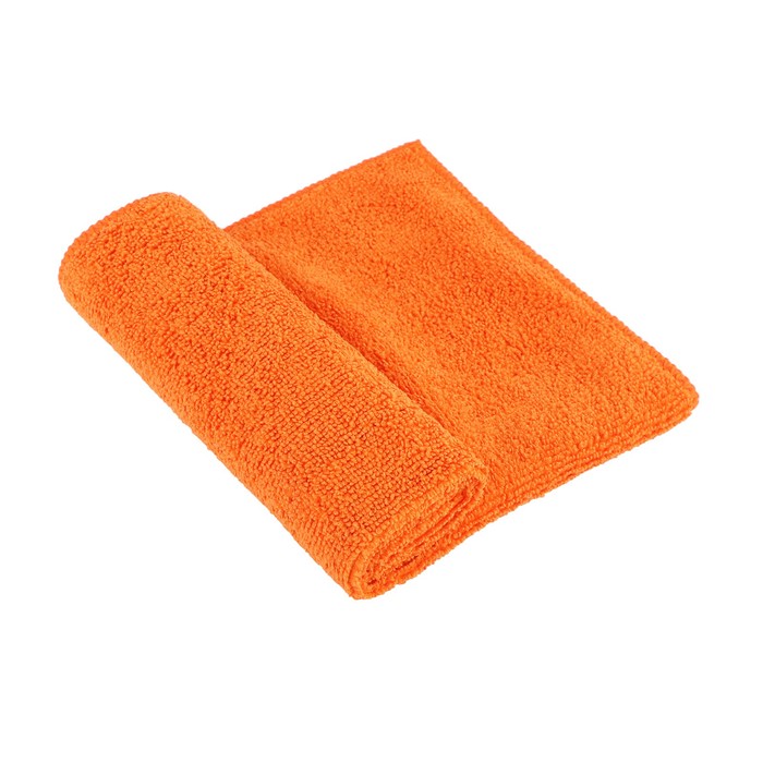 Салфетка Airline из микрофибры и коралловой ткани, оранжевая, 35х40 см - фото 1908294507