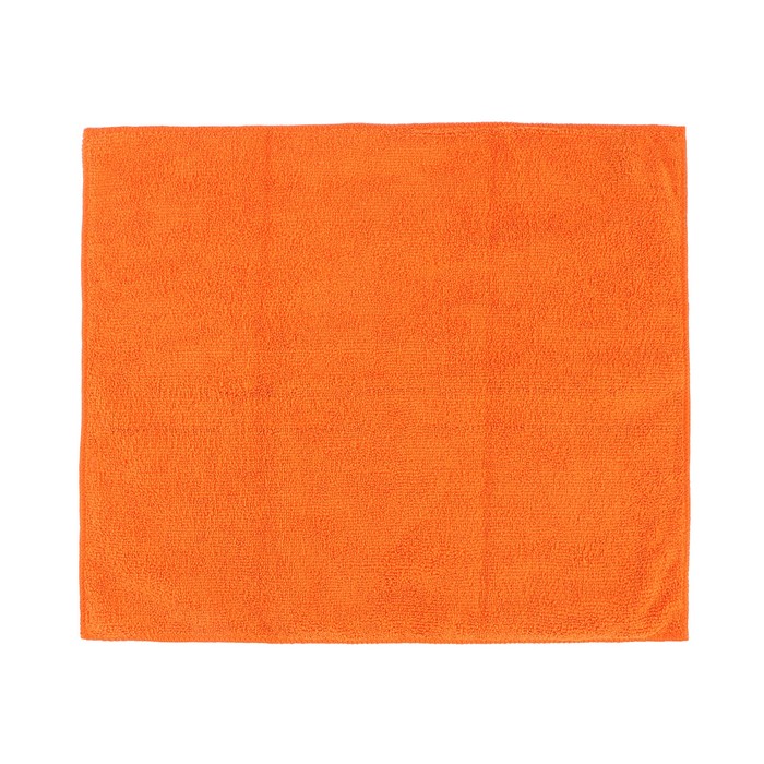 Салфетка Airline из микрофибры и коралловой ткани, оранжевая, 35х40 см - фото 1908294508