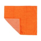 Салфетка Airline из микрофибры и коралловой ткани, оранжевая, 35х40 см - Фото 10