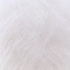 Пряжа для вязания спицами, крючком ALIZE, Kid Royal 50, 62% мохер, 38% полиамид, 500 м/50 г, (55 белый) - Фото 3