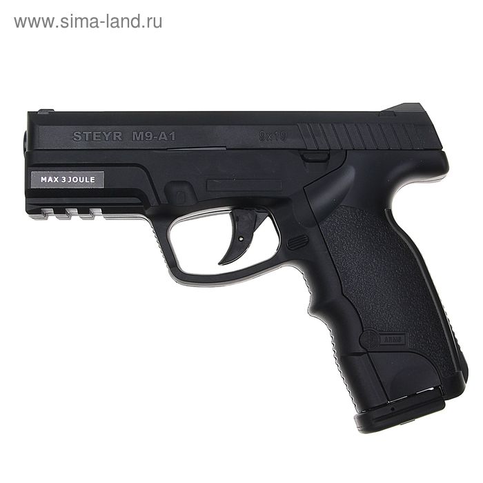 Пистолет пневматический ASG Steyr Mannlicher M9-A1, пластик, 4,5 мм - Фото 1