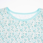 Пижама женская (футболка, шорты) LP 02-018 цвет меланж, р-р 42 - Фото 2