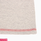 Пижама женская (футболка, бриджи) LP 02-009п цвет красный/серый, принт Коты, р-р 42 - Фото 5