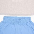 Пижама женская (футболка, брюки) LP 02-021п цвет голубой/серый, принт Коты, р-р 46 - Фото 6