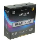 Кабель видео Delink 10059, HDMI(m)-HDMI(m), ver 2.0, 4К, 3D, 5 м, серый - Фото 2