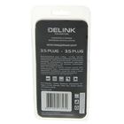 Кабель аудио AUX Delink 5226, Jack 3.5 мм(m)-Jack 3.5 мм(m), угловой, 2 м, серый - Фото 2