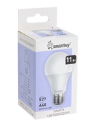 Лампа светодиодная Smartbuy, E27, A60, 11 Вт, 4000 К, дневной белый свет 1943821