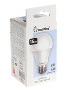 Лампа светодиодная Smartbuy, Е27, A60, 15 Вт, 4000К, дневной белый свет - Фото 7