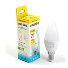 Лампа cветодиодная Smartbuy, C37, 7 Вт, E14, 3000 К, теплый белый - фото 8304708