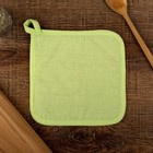 Прихватка "Доляна" Натюрморт, размер 17х17 см, 100% хлопок, рогожка 162 г/м2 - Фото 4