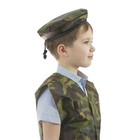 Детский карнавальный костюм "Спецназ", жилет, берет, 5-7 лет, рост 110-122 см - Фото 4