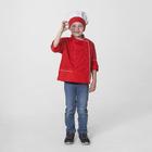 Детский карнавальный костюм «Шеф-повар», колпак, куртка, 4-6 лет, рост 110-122 см - фото 317949020