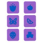 Штампы для творчества "Фея", набор: 6 двухстронних основ, 8 картинок - Фото 2