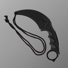 Нож-керамбит "Коготь орла" клинок 6см, черный - Фото 3