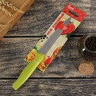 Нож кухонный «Оберон», лезвие 12,5 см, цвет МИКС - Фото 6
