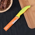 Нож для овощей кухонный «Ассорти», лезвие 11 см, цвет МИКС - Фото 5