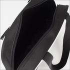 Сумка для обуви TEXTURA, на молнии, наружный карман, размер 33×10×20 см, чёрная - Фото 4