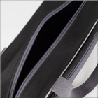 Сумка для обуви TEXTURA, на молнии, наружный карман, размер 33×10×20 см, серая - Фото 5