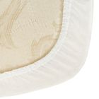 Трикотажная простыня ФЕЯ (на резинке), 120х200х20, цвет белый, 120 г/м2 - Фото 2