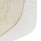 Махровая простыня ФЕЯ (на резинке), 120х200х20, цвет белый, 140 г/м2 - Фото 2