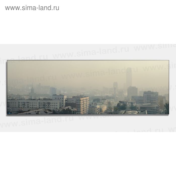 Авторская фотокартина «Туманный Екатеринбург» 50*150 см - Фото 1